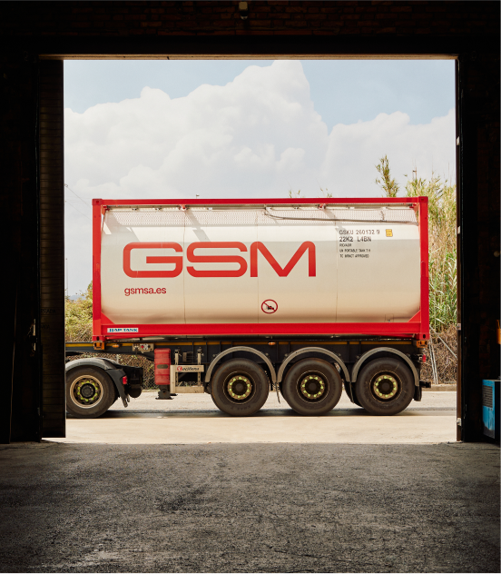 Tank container de GSM